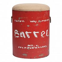 столик-табурет barrel red красный в Орске