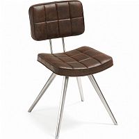 стул lola seat pu brown ножки из нержаеющей стали c589u09 от la forma (ex julia grup) в Орске