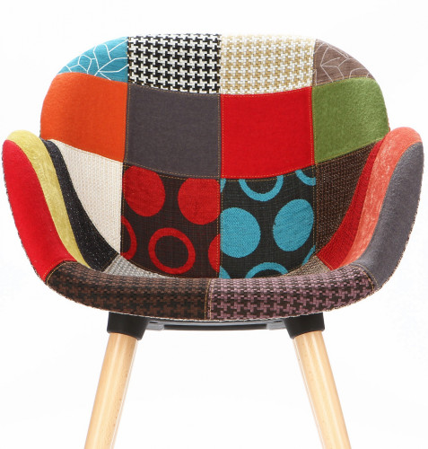 стул patchwork (eames style) разноцветный в Орске