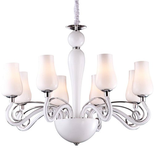 подвесная люстра arte lamp biancaneve a8110lm-8wh в Орске