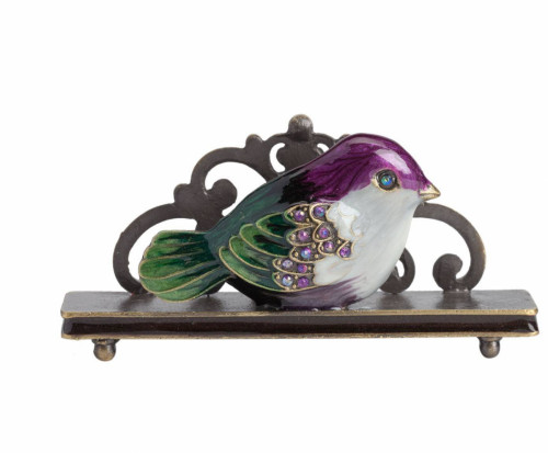 держатель для визиток little bird лиловый в Орске