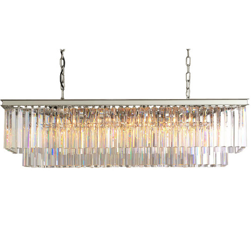 люстра odeon l120 серая(металлик), прозрачное стекло в Орске