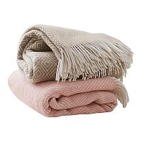 розовый шерстяной плед в Орске