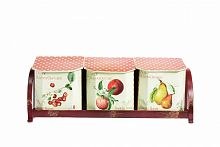 набор емкостей для хранения на подставке fruits в Орске